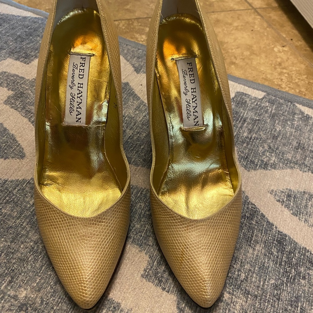 Fred Hayman Beverly Hills heels